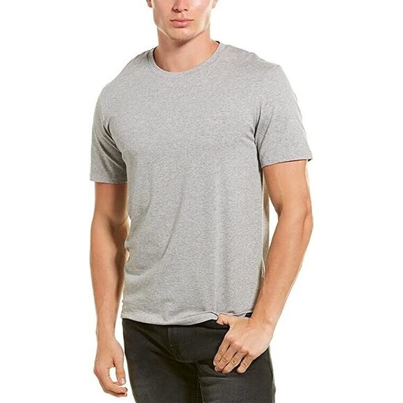 Ted Baker NWT Men's Gray Crewneck Stretch Cotton T-shirt Size XL - Picture 1 of 4